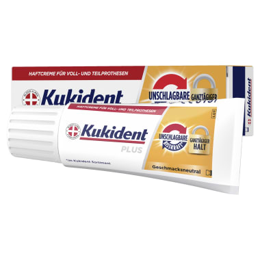 Kukident Premium Haftcreme Plus unschlagbarer Halt