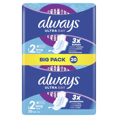 Always Ultra Binden Long Plus