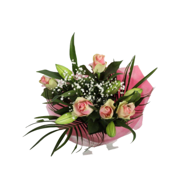 Rosen mit Lilien Strauss