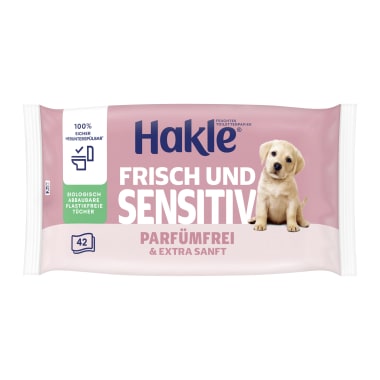 Hakle Feuchte Toilettentücher Pure Sensitive