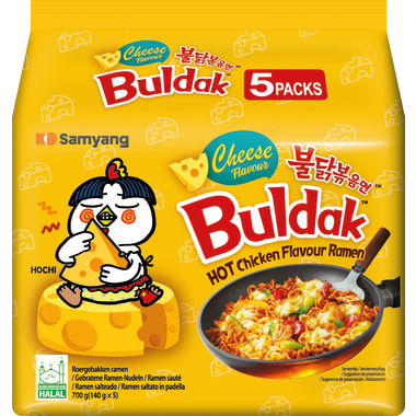 Samyang Buldak Gebratene Ramen Käse