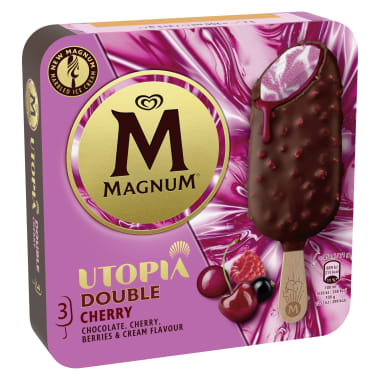 Eskimo Magnum Utopia Double Cherry 3er-Packung