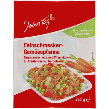Jeden Tag Pfannengemüse Feinschmecker Art