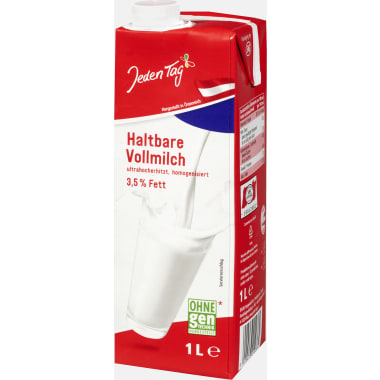 Jeden Tag Österreichische Haltbarmilch 3,5%