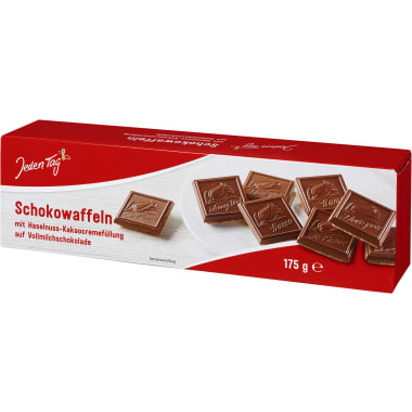 Jeden Tag Schokowaffeln Vollmilch