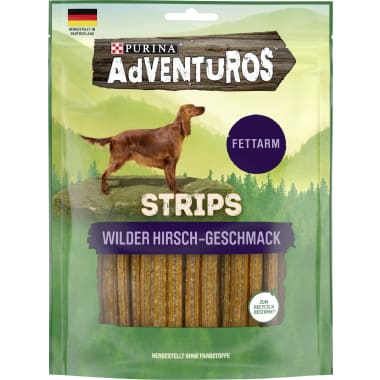 Purina Adventuros Strips Hirsch 90 gr