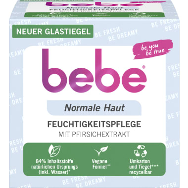 Bebe Feuchtigkeitspflege Creme Pfirsich