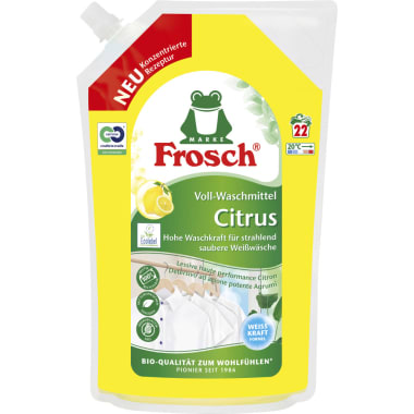 Frosch Waschmittel flüssig Citrus 22 Waschgänge