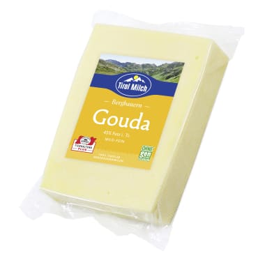 Tirol Milch Bergbauern Gouda mild fein 45% 600 gr