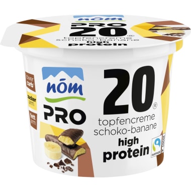 Nöm Protein Topfencreme Schoko-Banane