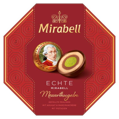 Mirabell Mozartkugeln Klarsichtdose 17er-Pack