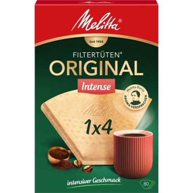 Melitta Filter 1x4 Orginal Intense natur