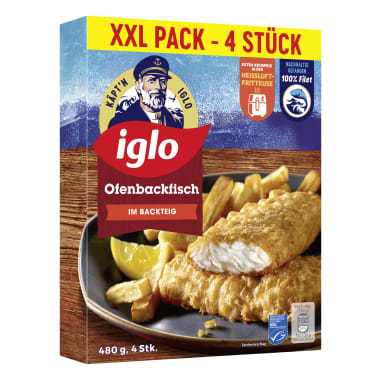 Iglo Ofenbackfisch Vorteilpackung MSC