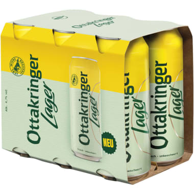 Ottakringer Lager Tray 0,5 Liter Dose