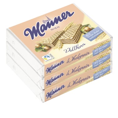 Manner Neapolitaner Vollkorn Schnitten 3er-Packung