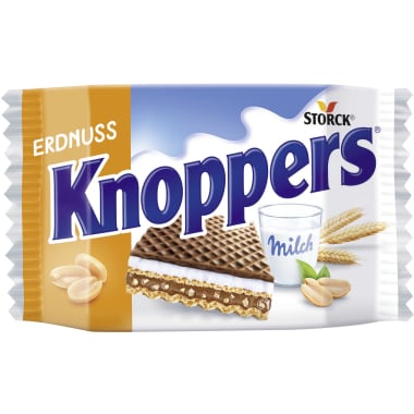Knoppers Knoppers Erdnuss 8er-Packung
