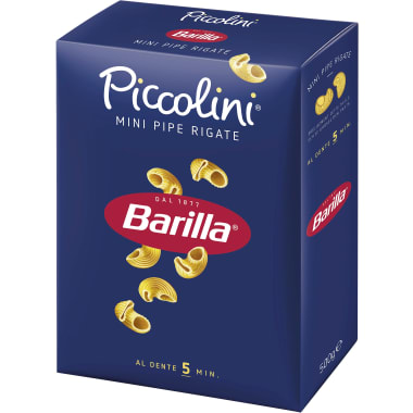Barilla Piccolini Mini Pipe Rigate