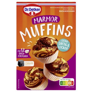Dr. Oetker Backmischung Marmormuffins
