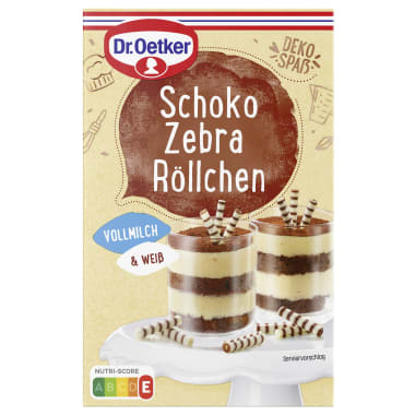 Dr. Oetker Schoko Zebra Röllchen