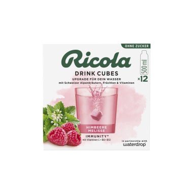 Ricola Drink Cubes Himbeere Melisse