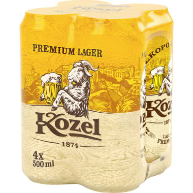Kozel Premium Tray 0,5 Liter