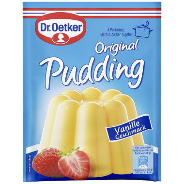 Dr. Oetker Vanillepudding Pulver 3er-Packung