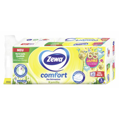 Zewa Toilettenpapier Comfort Kamille 3-lagig