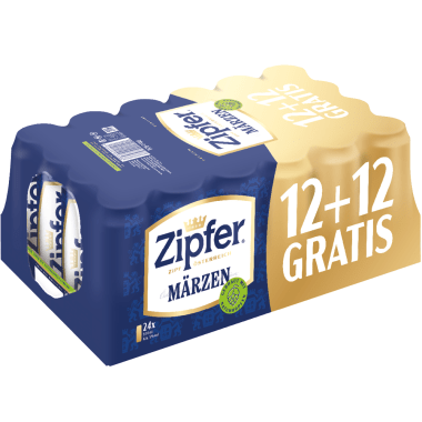 Zipfer Märzen Dose Sonderpack 0,5 Liter