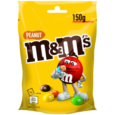 M&M'S M&M's Erdnuss Standbeutel