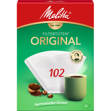 Melitta Kaffeefilter 102 80er-Packung
