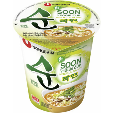 Nongshim Veggie Ramyun mild Cup