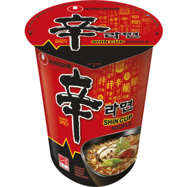 Nongshim scharf (Shin Ramen) Cup