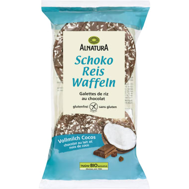 Alnatura Bio Schoko Reiswaffeln Cocos-Vollmilch