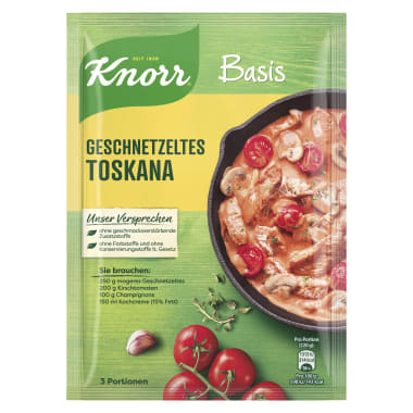 Knorr Basis Geschnetzeltes Toskana