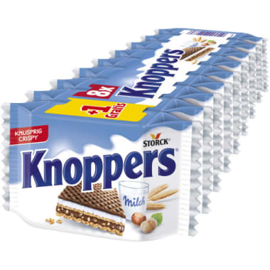 Knoppers Knoppers 8+1 gratis