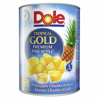 Dole Ananasstücke in Saft