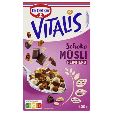 Dr. Oetker Vitalis Schokomüsli feinherb