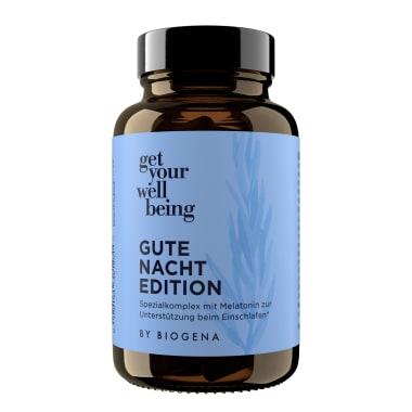 get your wellbeing by BIOGENA Gute Nacht Edition