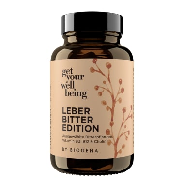 get your wellbeing by BIOGENA Leber Bitter Edition