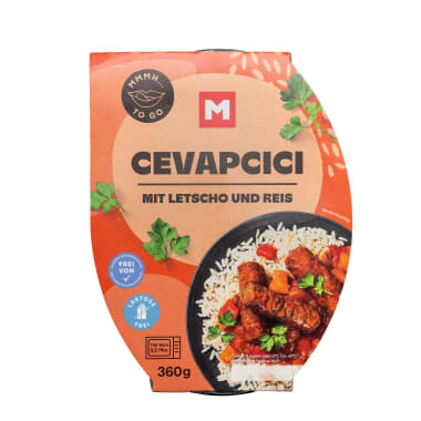M Cevapcici mit Letscho