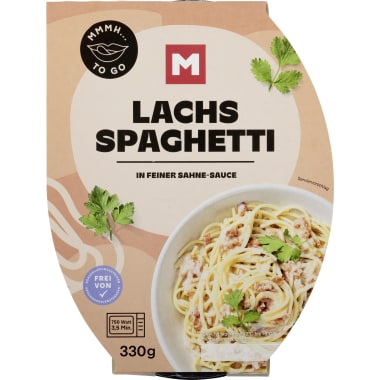 M Lachsspaghetti