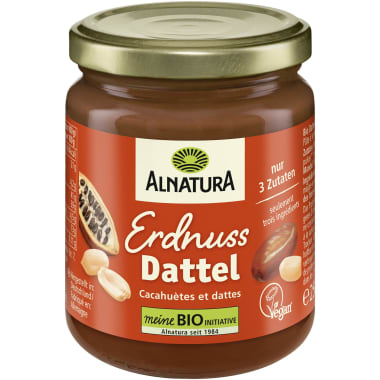 Alnatura Erdnuss-Dattel-Kakao Creme