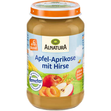 Alnatura ALN 6M Apfel-Aprikose mit Hirse
