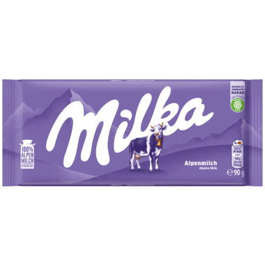Milka Schokolade Alpenmilch