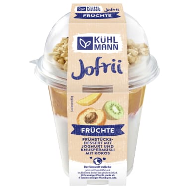 Kühlmann Frühstücksbecher Früchte mit Müsli