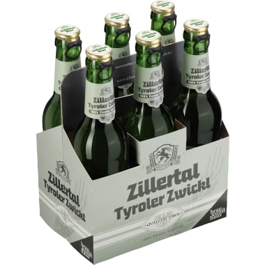 Zillertal Bier Tyroler Imperial Zwickl Tray 0,33 Liter