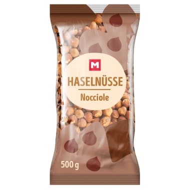 M Haselnüsse ganz