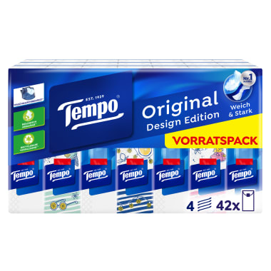 Tempo Taschentücher Classic 4-lagig