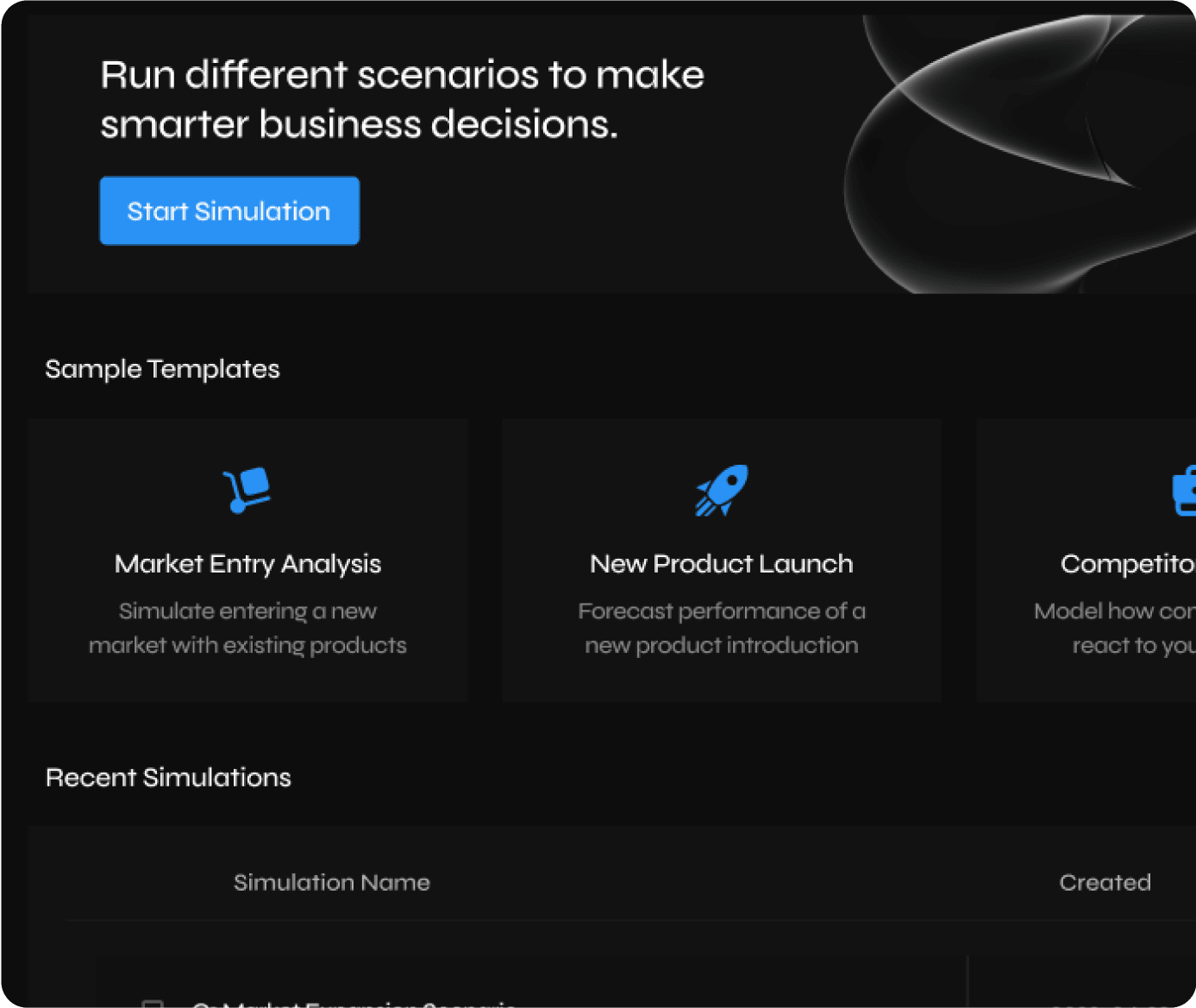 Interactive Strategy Dashboard