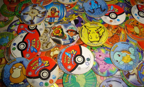 Tazos Pokemon - Mainan Anak dari Kartun Jepang